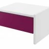 Anbau-Nachtkommode Holly | Weiß / Fuchsia -Hoeffner Verkäufe 11117302 4 201811271524