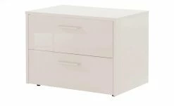 Wohnwert Nachtkommode Cantara | Kristall Grau 64,3|cm