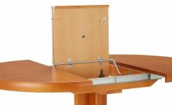 Runder Säulentisch ausziehbar Cristal | 85|cm kirschbaumfarben -Hoeffner Verkäufe 11304572 7 202012302233
