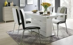 Esstisch ausziehbar Finn | Weiß