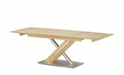 Woodford Säulentisch massiv ausziehbar Tristan | ca. 160x90 cm mit 1 Einlegeplatte -Hoeffner Verkäufe 11308676 2 202105261238