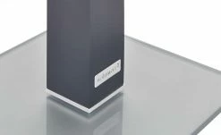 Wohnwert Beistelltisch Quatro | Graphitgrau / transparent -Hoeffner Verkäufe 11323863 5 201902272211