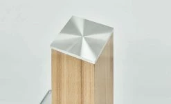 Wohnwert Beistelltisch Quatro | Kernbuche / transparent -Hoeffner Verkäufe 11323866 3 201811271553