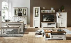 Couchtisch Varese | Pinie hell (Nachbildung) / Asteiche (Nachbildung) -Hoeffner Verkäufe 11325248 12 201907242255