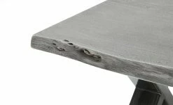 Woodford Couchtisch Alabria | Akazie Grau 75 x 75 cm Antikgrau Gestell in X-Form -Hoeffner Verkäufe 11327322 10 202205311237