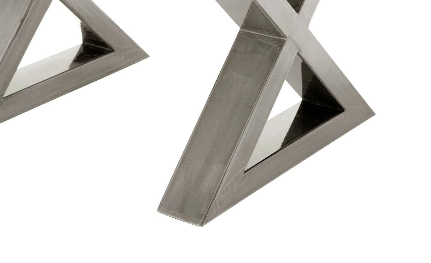 Woodford Couchtisch Alabria Woodford Couchtisch Alabria | Akazie Grau 75 x 75 cm edelstahlfarbig Gestell in X-Form -Hoeffner Verkäufe 11327430 1 202101192238