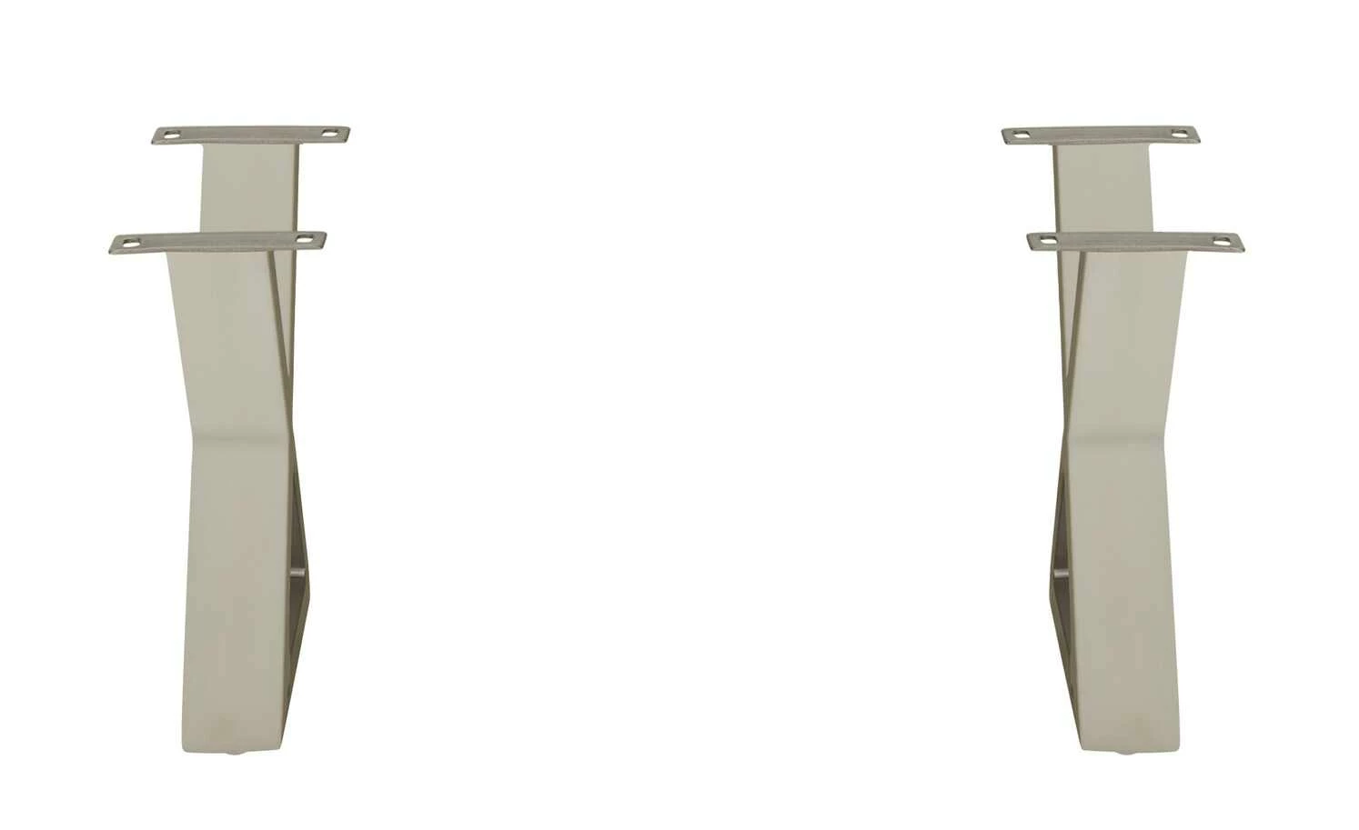 Woodford Couchtisch Alabria Woodford Couchtisch Alabria | Akazie Grau 75 x 75 cm edelstahlfarbig Gestell in X-Form -Hoeffner Verkäufe 11327430 3 202205311237