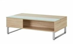 Couchtisch Gianutri | Eiche sägerau (Nachbildung) / Weiß