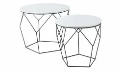 Zweisatztisch Lani | Weiß -Hoeffner Verkäufe 11327893 2 202101282239