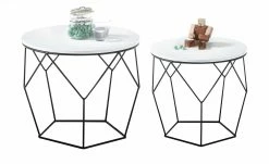 Zweisatztisch Lani | Weiß -Hoeffner Verkäufe 11327893 4 202101282239