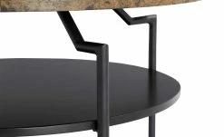 Couchtisch Lachea | Marmor Braun (Nachbildung) / Schwarz -Hoeffner Verkäufe 11327948 3 202101292237