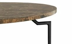 Couchtisch Lachea | Marmor Braun (Nachbildung) / Schwarz -Hoeffner Verkäufe 11327948 5 202101292237