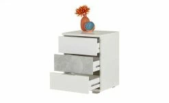 Nachtkommode Codford | Weiß / Beton (Nachbildung) 3|Stück 2 Nachtkommode Codford | Weiß / Beton (Nachbildung) 3|Stück -Hoeffner Verkäufe 12107591 2 202205031247