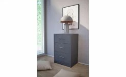 Nachtkommode Ashford | Graphit (Dunkelgrau) 3|Stück