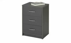 Nachtkommode Ashford | Graphit (Dunkelgrau) 3|Stück -Hoeffner Verkäufe 12109452 8 202112162232
