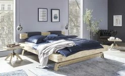 Beistelltisch Carpi Akazie | Vintage Weiß