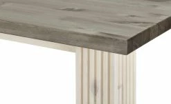 Esstisch Bornholm | Kiefer Weiß / Kiefer lavafarben 180|cm -Hoeffner Verkäufe 12233534 2 201811271535