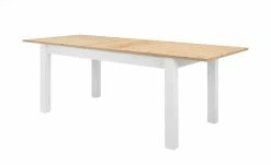 Esstisch Mazzano | Weiß / Asteiche (Nachbildung) -Hoeffner Verkäufe 12239530 8 201910282241