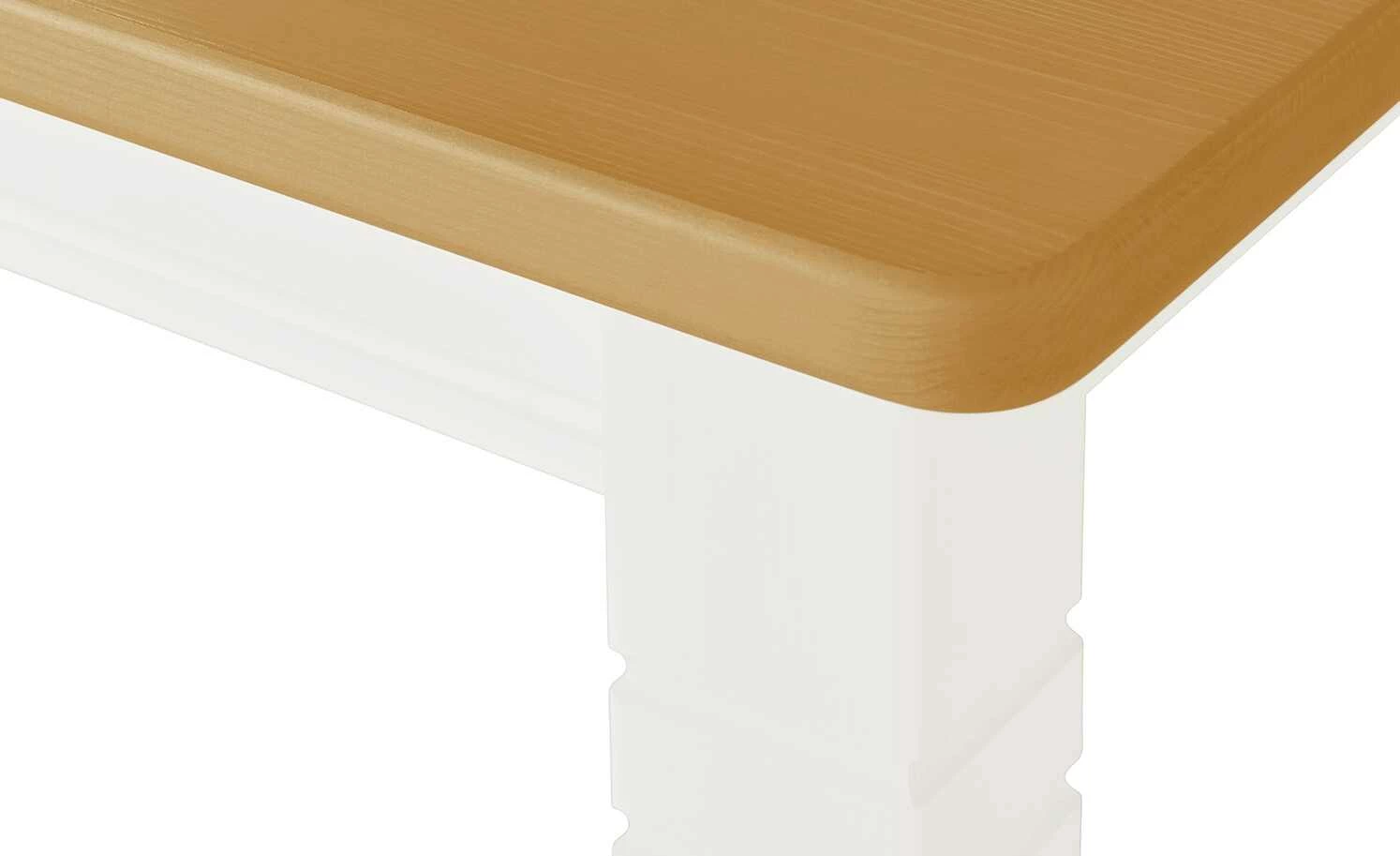 maison bleue Esstisch massiv Florian maison bleue Esstisch massiv Florian | Weiß / laugenfarben ca. 180x90 cm -Hoeffner Verkäufe 12300937 9 202108130002