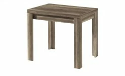 Esstisch ausziehbar FleX | Wildeiche Trüffel (Nachbildung) 80|cm 60|cm