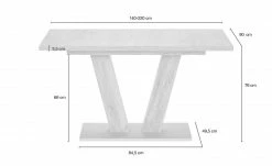 Esstisch ausziehbar 1063 | Struktureiche Terra (Nachbildung) 140|cm 9 Esstisch ausziehbar 1063 | Struktureiche Terra (Nachbildung) 140|cm -Hoeffner Verkäufe 12305677 7 201906272232