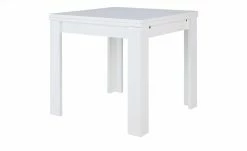 Esstisch ausziehbar FleX | Weiß 80|cm 80|cm