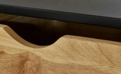 Beistelltisch Cassarina | Schwarz / Gummibaum -Hoeffner Verkäufe 12348563 2 201811271609