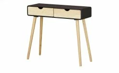 Konsolentisch Cassarina | Gummibaum / Schwarz