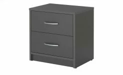 Nachtkommode Ashford | Graphit (Dunkelgrau) 2|Stück