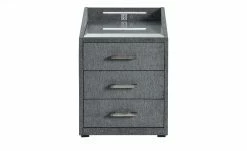 meinBett Nachtkonsole mit LED-Beleuchtung und USB-Anschluss Moon | Anthrazit -Hoeffner Verkäufe 13126094 3 202101061029