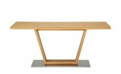 Woodford Säulentisch massiv Ateno | mit Baumkante ca. 180x90 cm -Hoeffner Verkäufe 13302682 10 202103082233