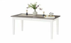 maison bleue Esstisch massiv Florian | Weiß / Grau ca. 180x90 cm -Hoeffner Verkäufe 13303760 9 202108131411