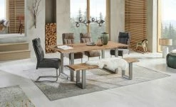 Dine + Mine Kufentisch massiv SigNature One