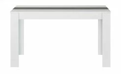 Esstisch Amin | Weiß / Eiche Schwarz (Nachbildung) -Hoeffner Verkäufe 13307140 7 201905102035