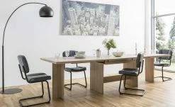 Esstisch ausziehbar Fabio | Eiche sägerau (Nachbildung)