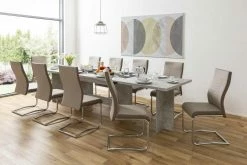 Esstisch ausziehbar Fabio | Beton (Nachbildung) -Hoeffner Verkäufe 13307474 7 201901242210