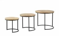 Beistelltisch, 3er-Set Round