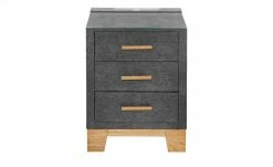 uno Nachtkommode mit LED-Beleuchtung und USB-Anschluss Bene | Graphit (Graphitgrau) -Hoeffner Verkäufe 14122150 3 202204051233