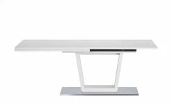 Berger & Rath Säulentisch ausziehbar Trix | Weiß-Creme 160|cm -Hoeffner Verkäufe 14302321 1 202102102232