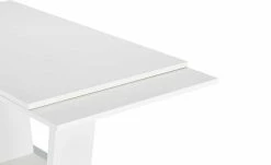 Berger & Rath Säulentisch ausziehbar Trix | Weiß-Creme 160|cm -Hoeffner Verkäufe 14302321 8 202102102232