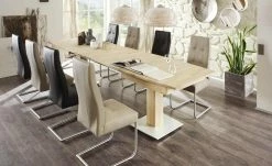 Woodford Säulentisch ausziehbar Toralf | ca. 160x90 cm