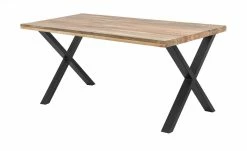 Tischgestell Tuxa massiv | Schwarz X-Form (schmal) -Hoeffner Verkäufe 14302959 4 201911051103