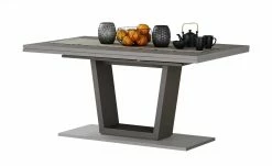 Berger & Rath Säulentisch ausziehbar Trix | Anthrazit 160|cm 2 Berger & Rath Säulentisch ausziehbar Trix | Anthrazit 160|cm -Hoeffner Verkäufe 14303929 2 202011042247