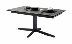 HPL/Glas-Säulentisch ausziehbar Minni | Steinoptik Grau 1 HPL/Glas-Säulentisch ausziehbar Minni | Steinoptik Grau -Hoeffner Verkäufe 14305565 2 202011182242