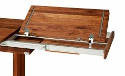 Wohnwert Auszugsfunktion Der Säulentisch | Holzwerkstoff furniert ca. 100 cm -Hoeffner Verkäufe 14306391 4 202006181319