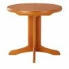 Runder Säulentisch ausziehbar Cristal | 95|cm kirschbaumfarben -Hoeffner Verkäufe 14306991 8 202101262258