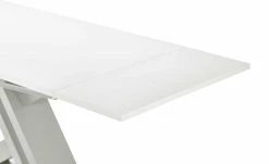 Berger & Rath Säulentisch ausziehbar Trix | Weiß-Creme 140|cm -Hoeffner Verkäufe 14307388 5 202103051240