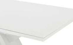 Berger & Rath Säulentisch ausziehbar Trix | Weiß-Creme 140|cm -Hoeffner Verkäufe 14307388 7 202103051240
