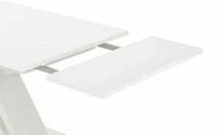 Berger & Rath Säulentisch ausziehbar Trix | Weiß-Creme 140|cm -Hoeffner Verkäufe 14307388 8 202103051240