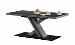 Berger & Rath Säulentisch ausziehbar Trix | Anthrazit 160|cm -Hoeffner Verkäufe 14307407 1 202103121242